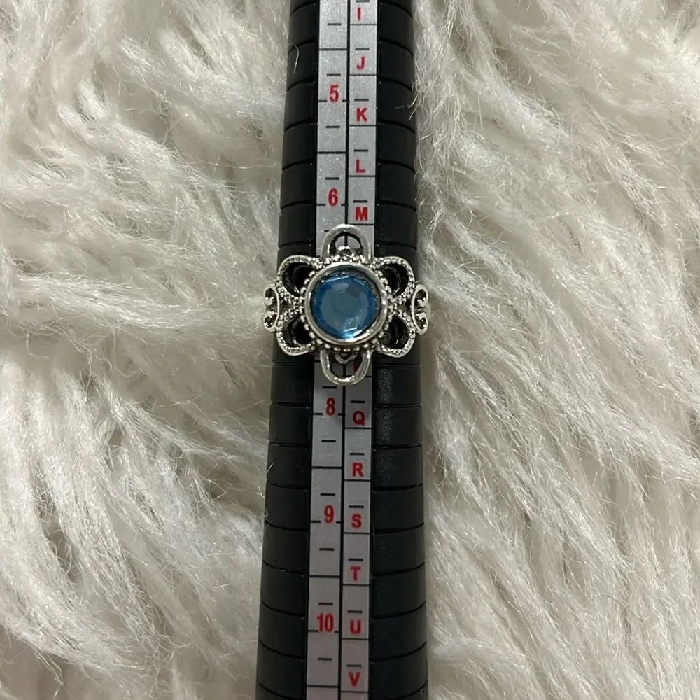 3/30$ Princess ring- Size 7 - Picture 2 of 6